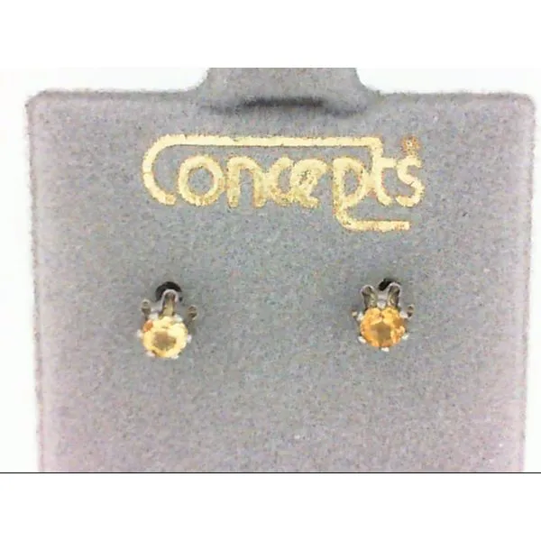 November Birthstone Citrine Topaz Earrings Chipper's Jewelry Bonney Lake, WA