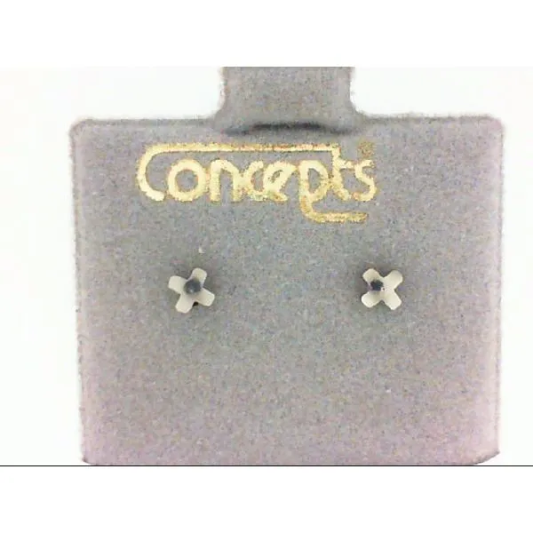 Crossed Bar Post Earrings for Sensitive Ears Chipper's Jewelry Bonney Lake, WA