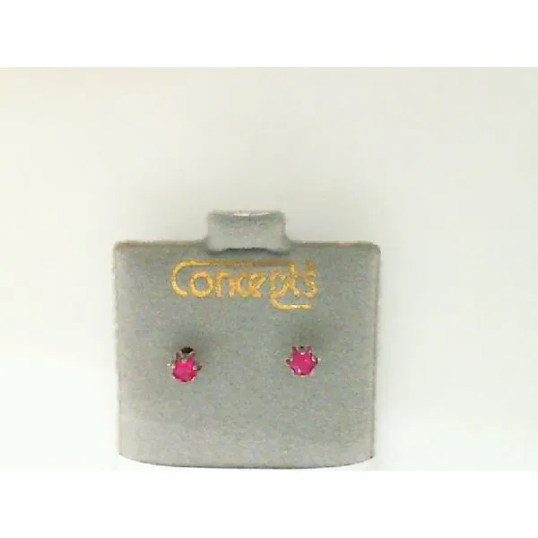 Concepts Designs for Sensitive Ears Ruby Earrings Chipper's Jewelry Bonney Lake, WA
