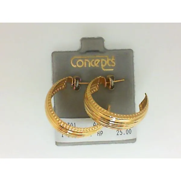Concepts Designs for Sensitive Ears Beaded Hoop Earrings Chipper's Jewelry Bonney Lake, WA