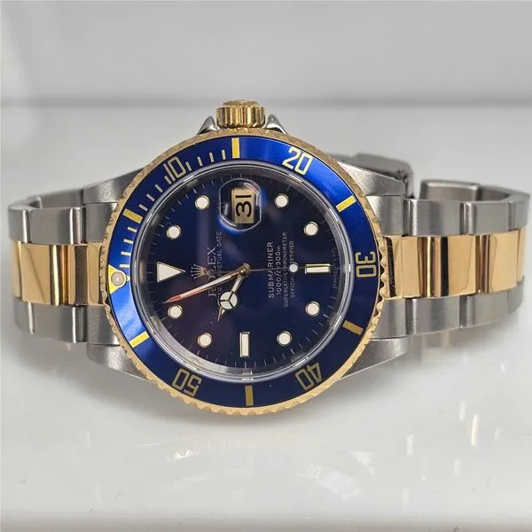 1997 Rolex Submariner Two-Tone Band Watch Image 4 Chipper's Jewelry Bonney Lake, WA