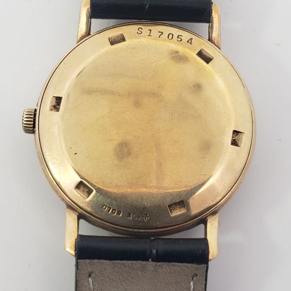 10KY Vintage 1960's Lord Elgin Watch w/Leather Band Image 3 Chipper's Jewelry Bonney Lake, WA