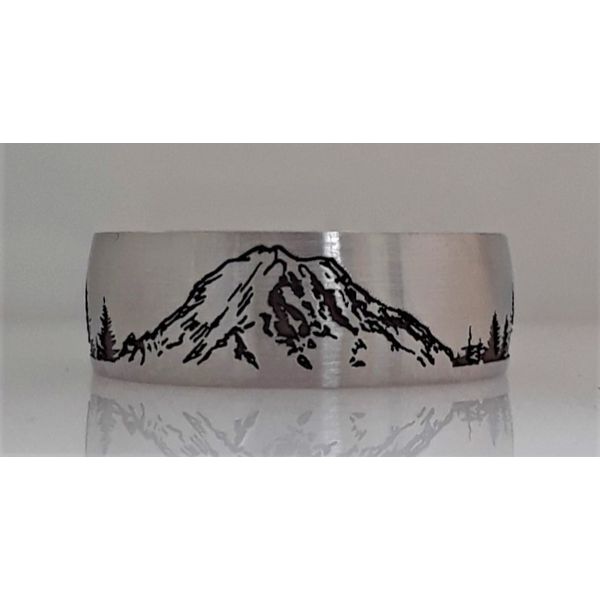 Cobalt Chrome Men's Wedding Band Chipper's Jewelry Bonney Lake, WA