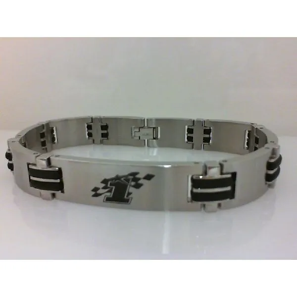 Platinum Nicky Hayden MotoGP Bracelet Image 3 Chipper's Jewelry Bonney Lake, WA