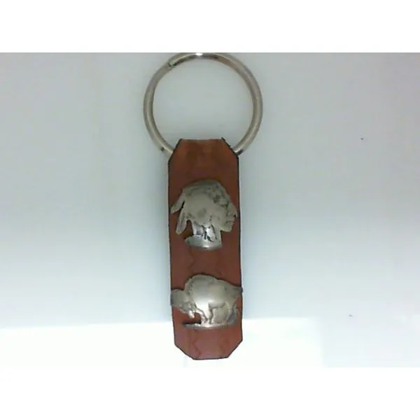 Key Ring Cutout Buffalo & Head Bracelet Chipper's Jewelry Bonney Lake, WA