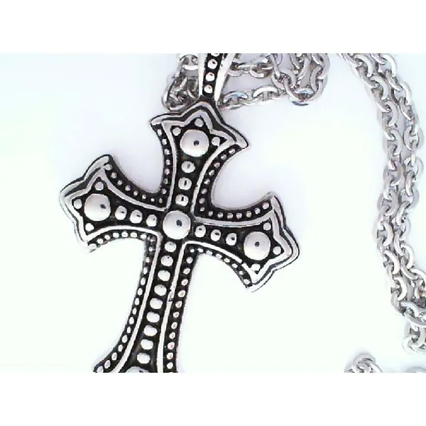Stainless Steel Cross Pendant Chipper's Jewelry Bonney Lake, WA