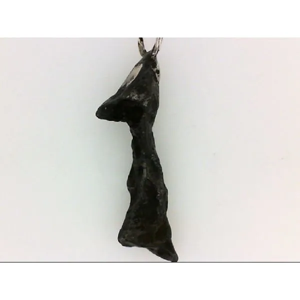 Stainless Steel Agoudal Meteorite Pendant Chipper's Jewelry Bonney Lake, WA