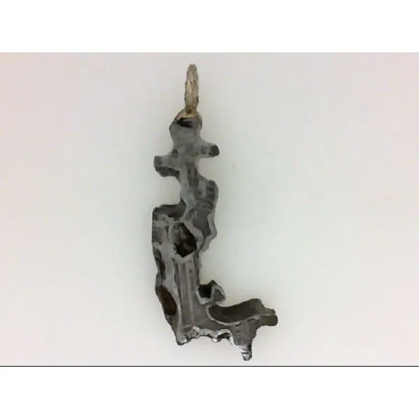 Meteorite Brenham Pendant Chipper's Jewelry Bonney Lake, WA