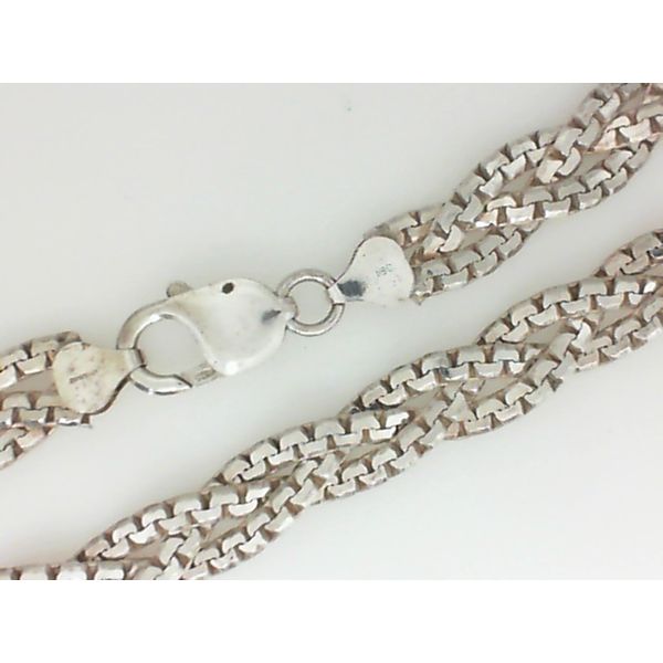 Sterling Silver Braided Chain Chipper's Jewelry Bonney Lake, WA