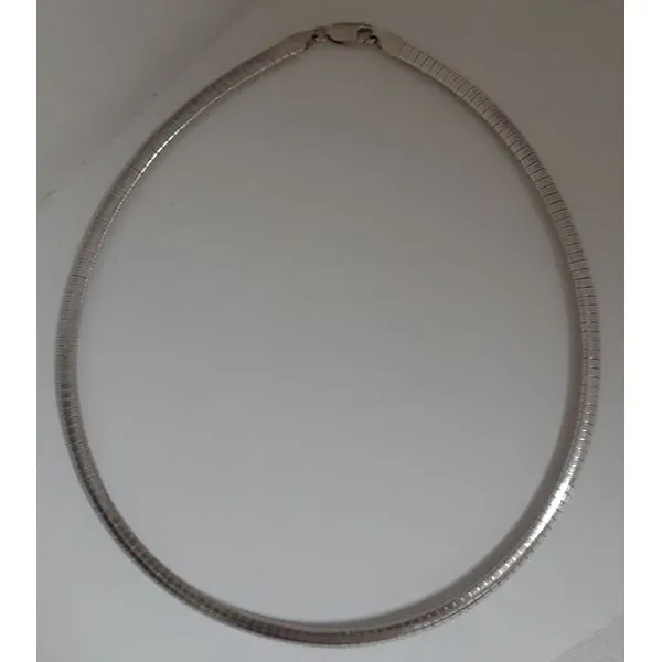 925 Omega Chain Necklace Image 3 Chipper's Jewelry Bonney Lake, WA