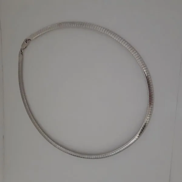 925 Omega Chain Necklace Image 4 Chipper's Jewelry Bonney Lake, WA