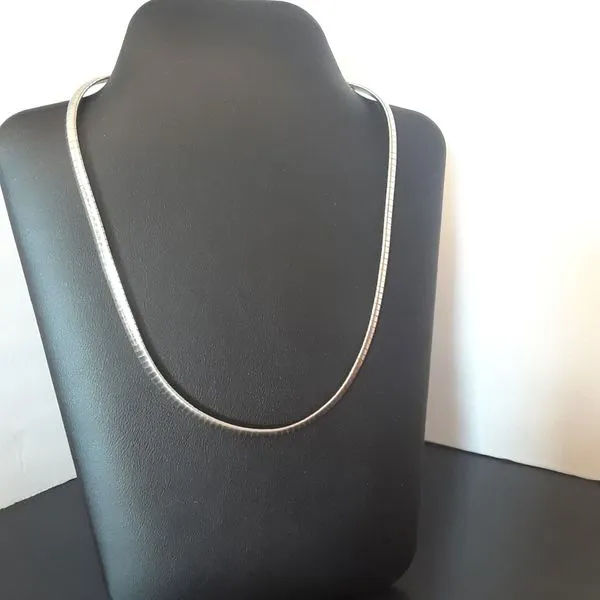 925 Omega Chain Necklace Chipper's Jewelry Bonney Lake, WA