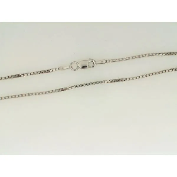 Sterling Silver 18" Box Chain Chipper's Jewelry Bonney Lake, WA