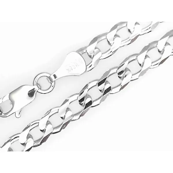 Sterling Silver Cuban Curb Chain Chipper's Jewelry Bonney Lake, WA