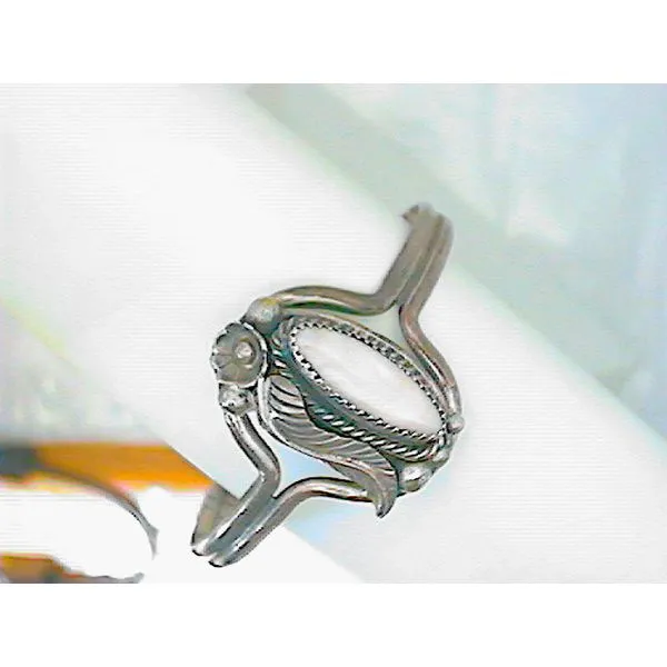 Sterling Silver Mollusk Shell Native Cuff Bracelet Chipper's Jewelry Bonney Lake, WA