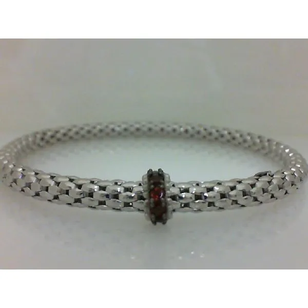 Garnet Stretch Popcorn Bracelet Chipper's Jewelry Bonney Lake, WA