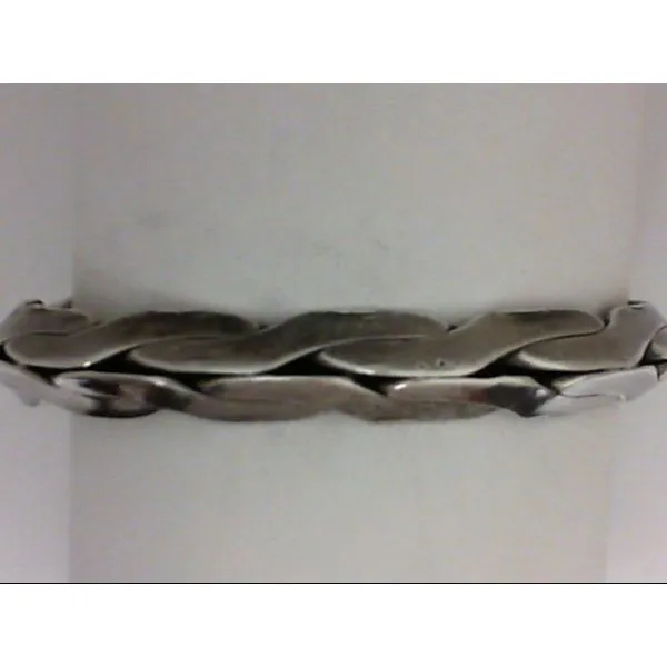 Sterling Silver Woven Cuff Bracelet Chipper's Jewelry Bonney Lake, WA