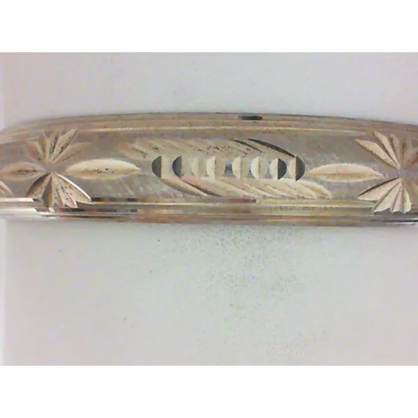 Sterling Silver Engraved Bangle Bracelet Image 2 Chipper's Jewelry Bonney Lake, WA