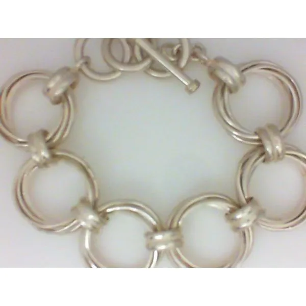 Sterling Silver Hoops Bracelet Chipper's Jewelry Bonney Lake, WA