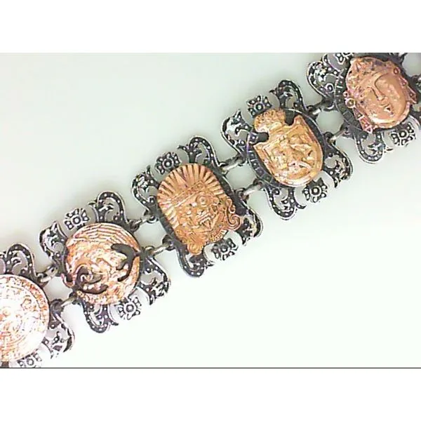 Sterling Silver Mayan Bracelet 001 610 00504 Chipper s Jewelry Bonney Lake WA