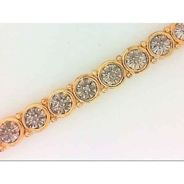 GP 925 Diamond Two-Tone Bracelet Chipper's Jewelry Bonney Lake, WA