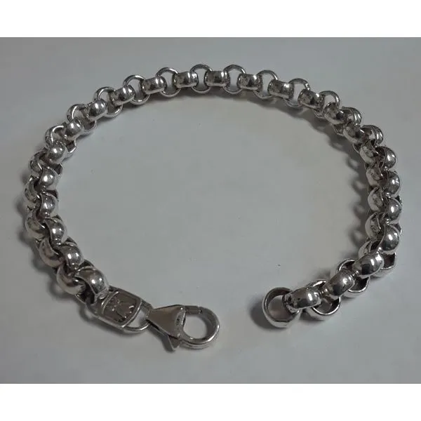 Sterling Silver Heavy Curb Bracelet Chipper's Jewelry Bonney Lake, WA