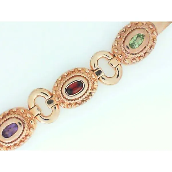 925 Bracelet with Gold Overlay Image 3 Chipper's Jewelry Bonney Lake, WA