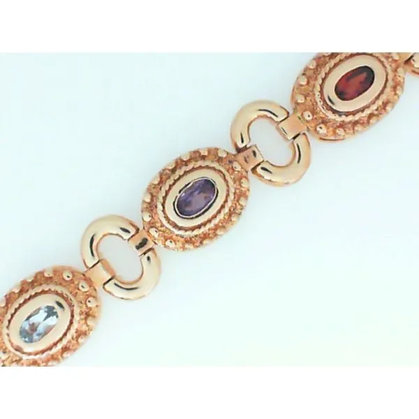 925 Bracelet with Gold Overlay Chipper's Jewelry Bonney Lake, WA