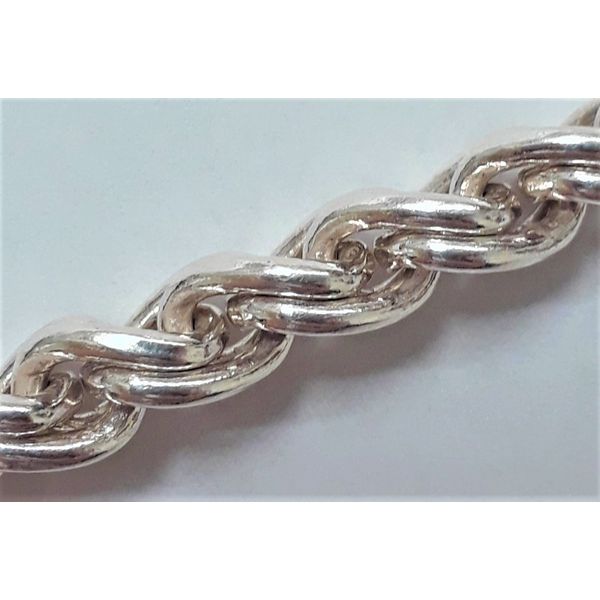 Sterling Silver Rope Chain Bracelet Chipper's Jewelry Bonney Lake, WA