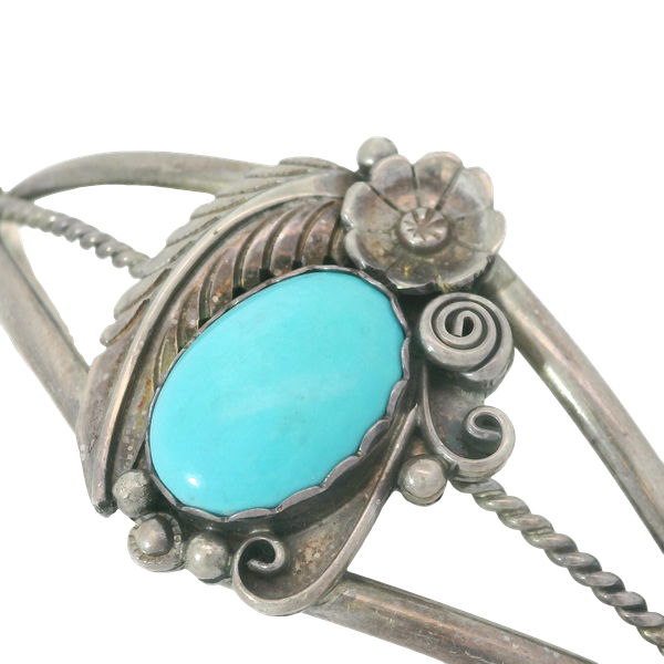 Vintage Native American Sterling Silver Cuff Chipper's Jewelry Bonney Lake, WA