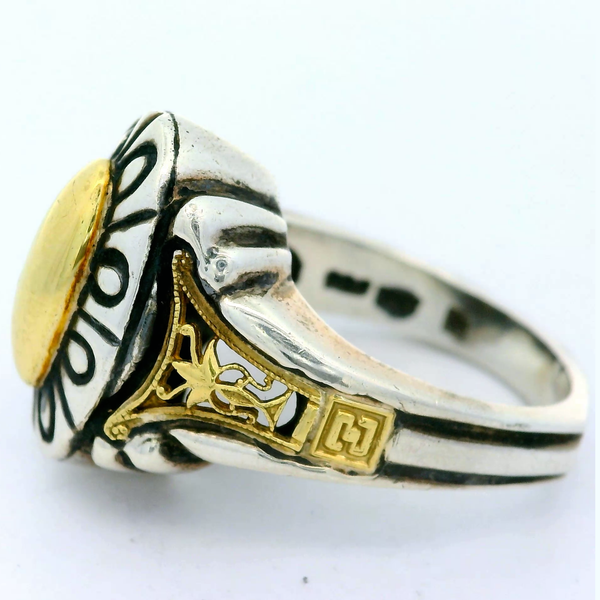 Sterling Silver 18K Gold Accent, Ring, size 6.5 Image 2 Chipper's Jewelry Bonney Lake, WA