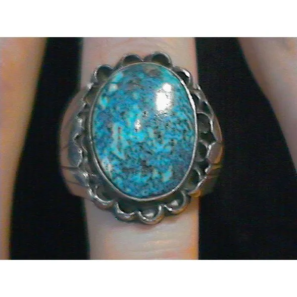 Native American Turquoise Ring Chipper's Jewelry Bonney Lake, WA