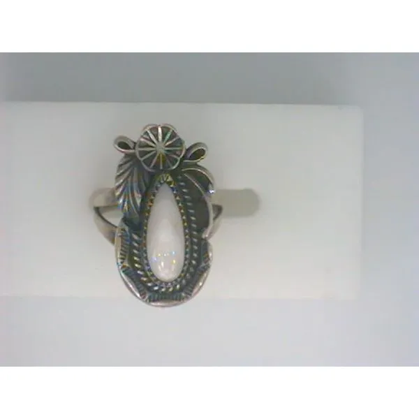 Native American Pink Mollusk Ring Chipper's Jewelry Bonney Lake, WA
