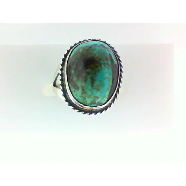 Genuine Turquoise Sterling Silver Native American Ring Chipper's Jewelry Bonney Lake, WA