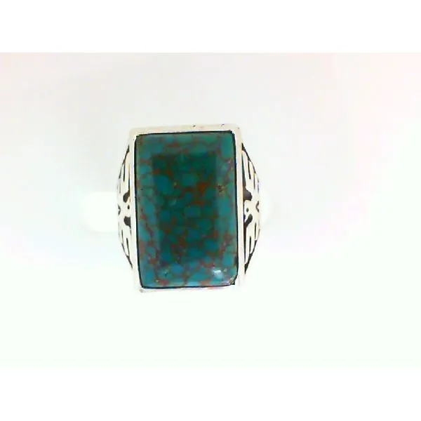 Rare Red Mountain Turquoise Sterling Silver Ring Chipper's Jewelry Bonney Lake, WA
