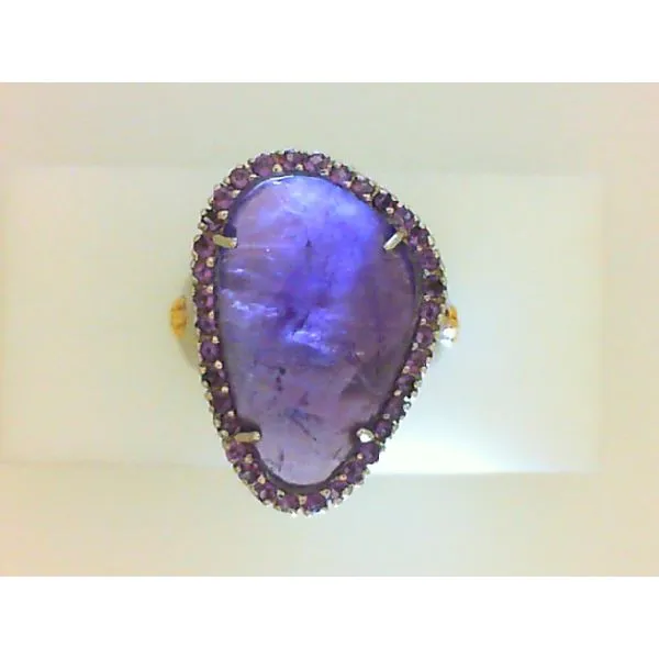 Rosette Cut Amethyst Sterling Silver Ring Chipper's Jewelry Bonney Lake, WA