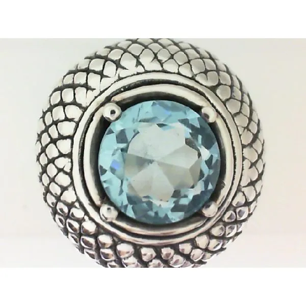 Sterling Silver Blue Topaz Ring Chipper's Jewelry Bonney Lake, WA