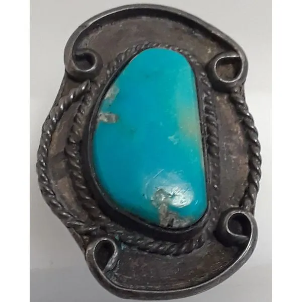 Sterling Silver with Turquoise Ring Chipper's Jewelry Bonney Lake, WA