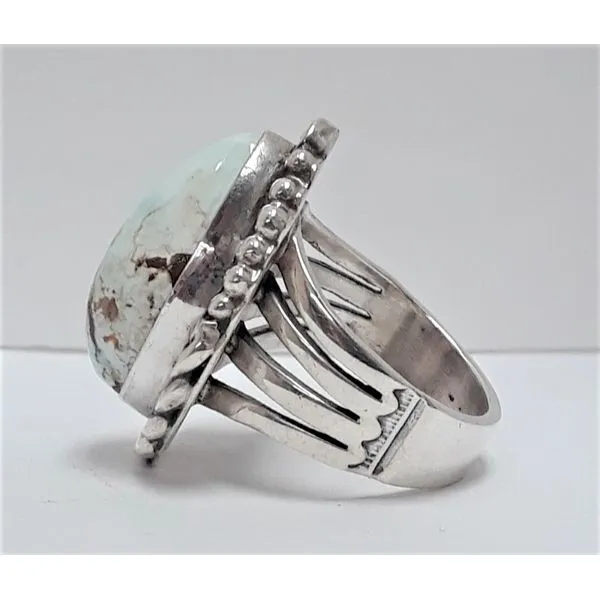 Sterling Silver Howlite Ring Image 2 Chipper's Jewelry Bonney Lake, WA