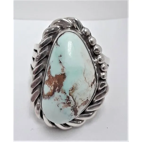 Sterling Silver Howlite Ring Chipper's Jewelry Bonney Lake, WA