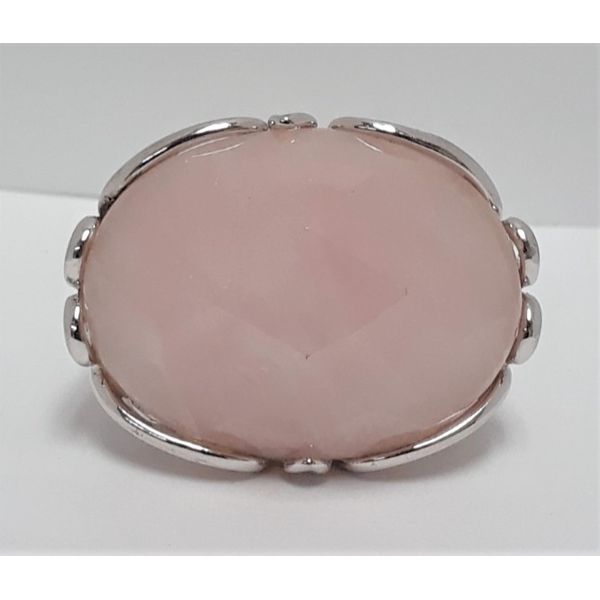 Sterling Silver Rose Quartz Ring Chipper's Jewelry Bonney Lake, WA