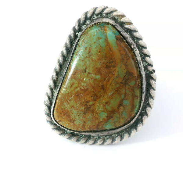 Native American Sterling Silver Turquoise Ring Chipper's Jewelry Bonney Lake, WA