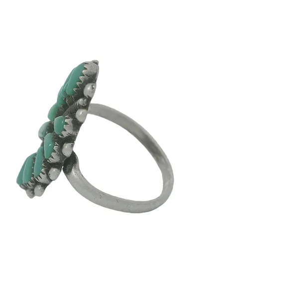 Vintage Native American Zuni Sterling Silver Ring Image 2 Chipper's Jewelry Bonney Lake, WA