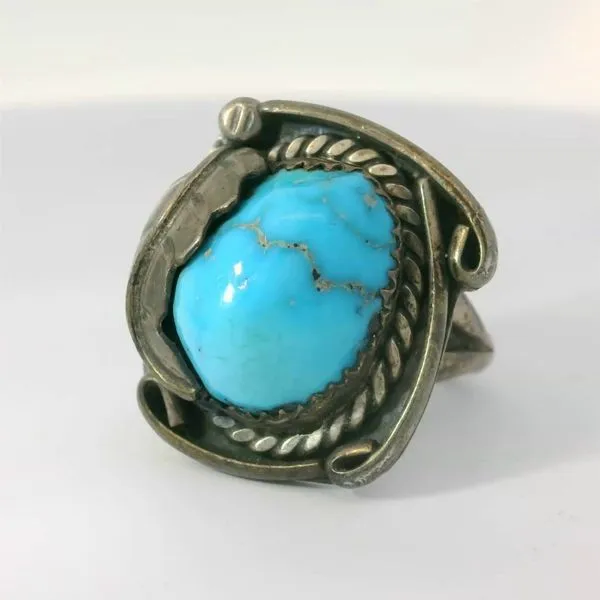 Vintage Native American Turquoise Earrings Image 3 Chipper's Jewelry Bonney Lake, WA