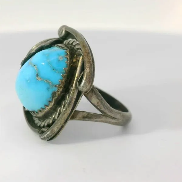 Vintage Native American Turquoise Earrings Image 5 Chipper's Jewelry Bonney Lake, WA