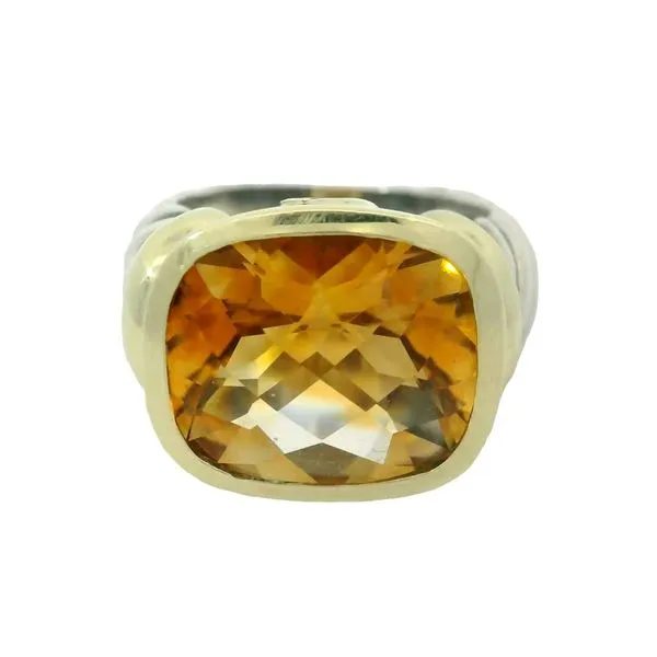 14K/Sterling David Yurman Citrine Ring Sz. 6 Chipper's Jewelry Bonney Lake, WA