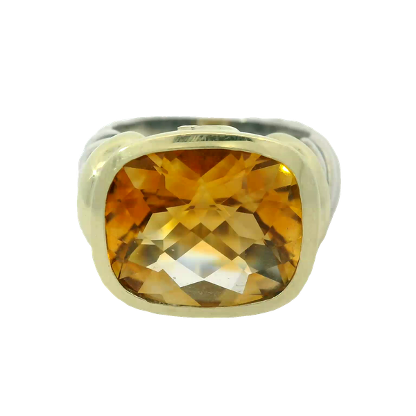 14K/Sterling David Yurman Citrine Ring Chipper's Jewelry Bonney Lake, WA