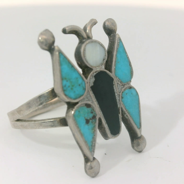 Vintage Sterling Silver Butterfly Ring Image 3 Chipper's Jewelry Bonney Lake, WA