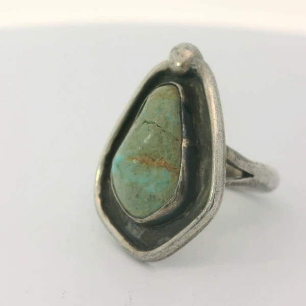 Vintage Native American Turquoise Ring Image 4 Chipper's Jewelry Bonney Lake, WA
