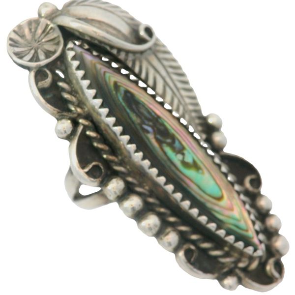 Vintage Native American Turquoise Ring Sz.9 Chipper's Jewelry Bonney Lake, WA